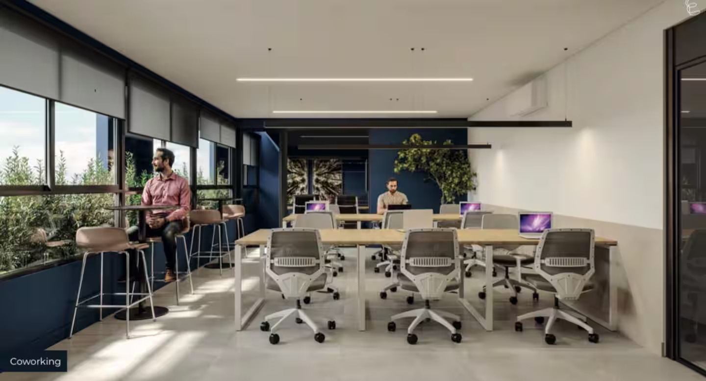 Área gourmet e convivência do Hotel In Loft em Sinop